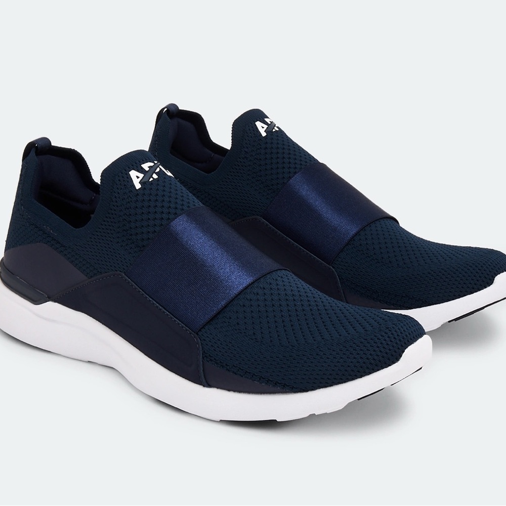 APL Men's Navy Athletic Slip-On Shoes
